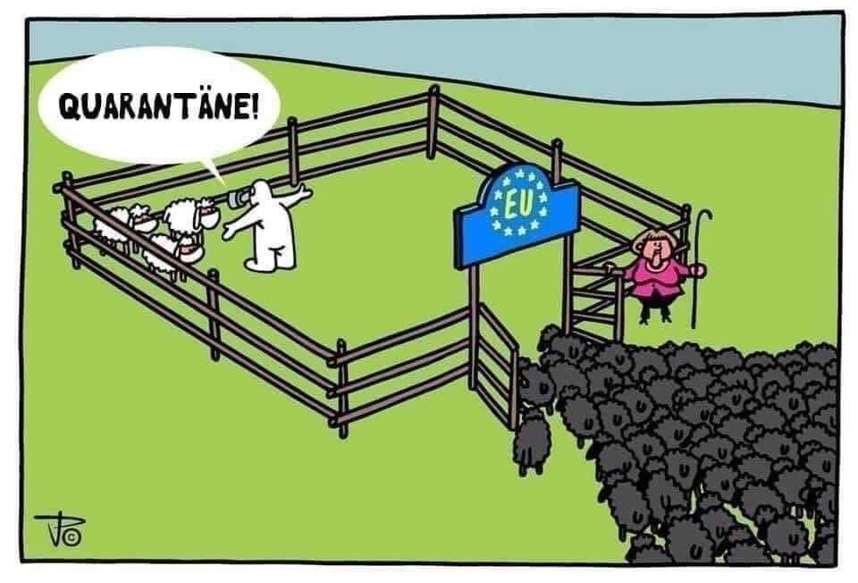 Sure, all those sheep will fit. Without them, Europe will not survive. Hurr durr.