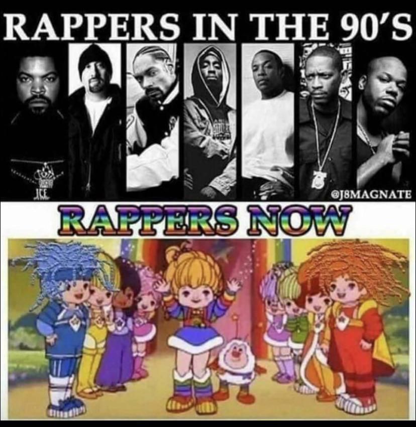 What happened to rap over the years?
