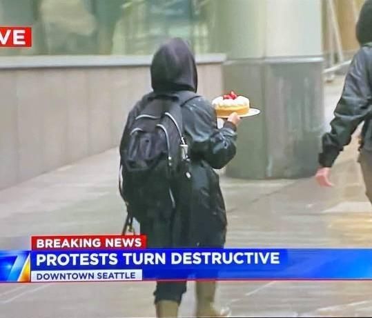You've seen "largely peaceful protests", now get ready for