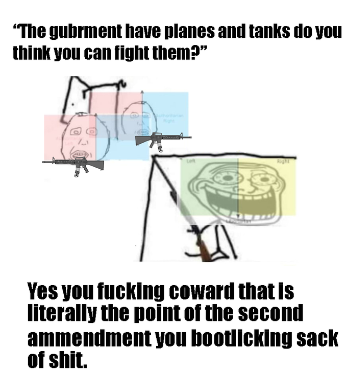 Try spending as much on weapons as your tax share of the defense budget