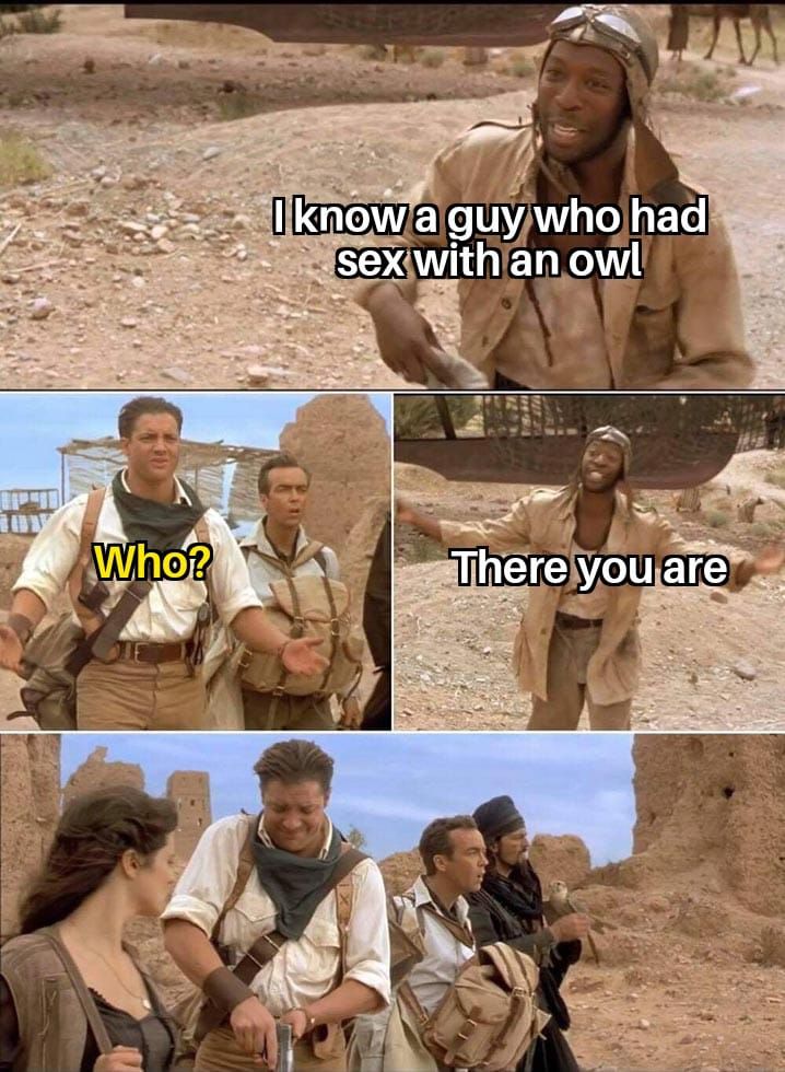 Owl have some of that, thanks