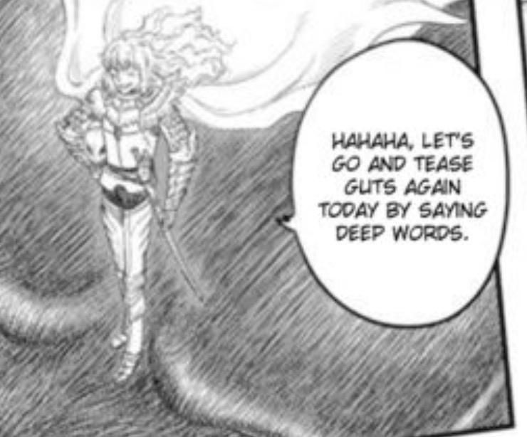 Honestly, it's all he ever does. Reads the latest chapter* Told ya!