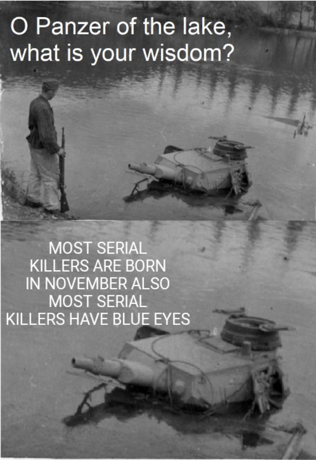 Wisdom about serial killers