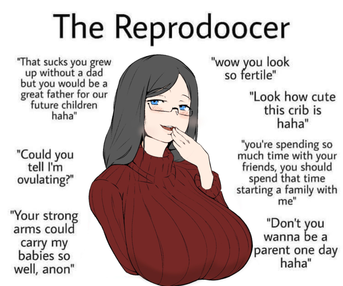 POV: you look fertile, bredable and submissive