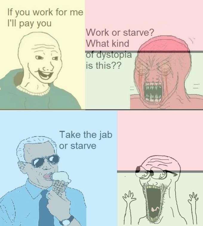 Someone like jabs more than jobs
