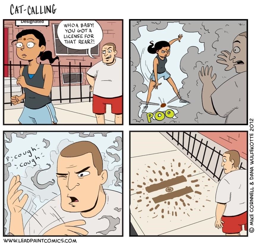 Poo in loo