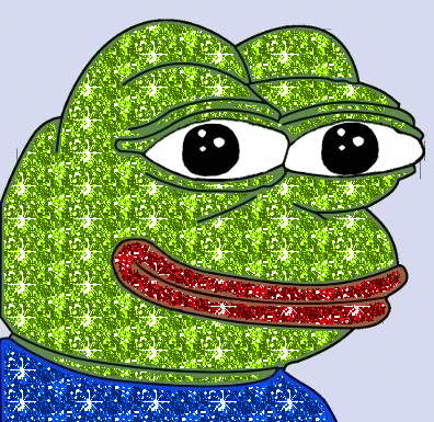 Here's a shiny Pepe to start you guys on a new week