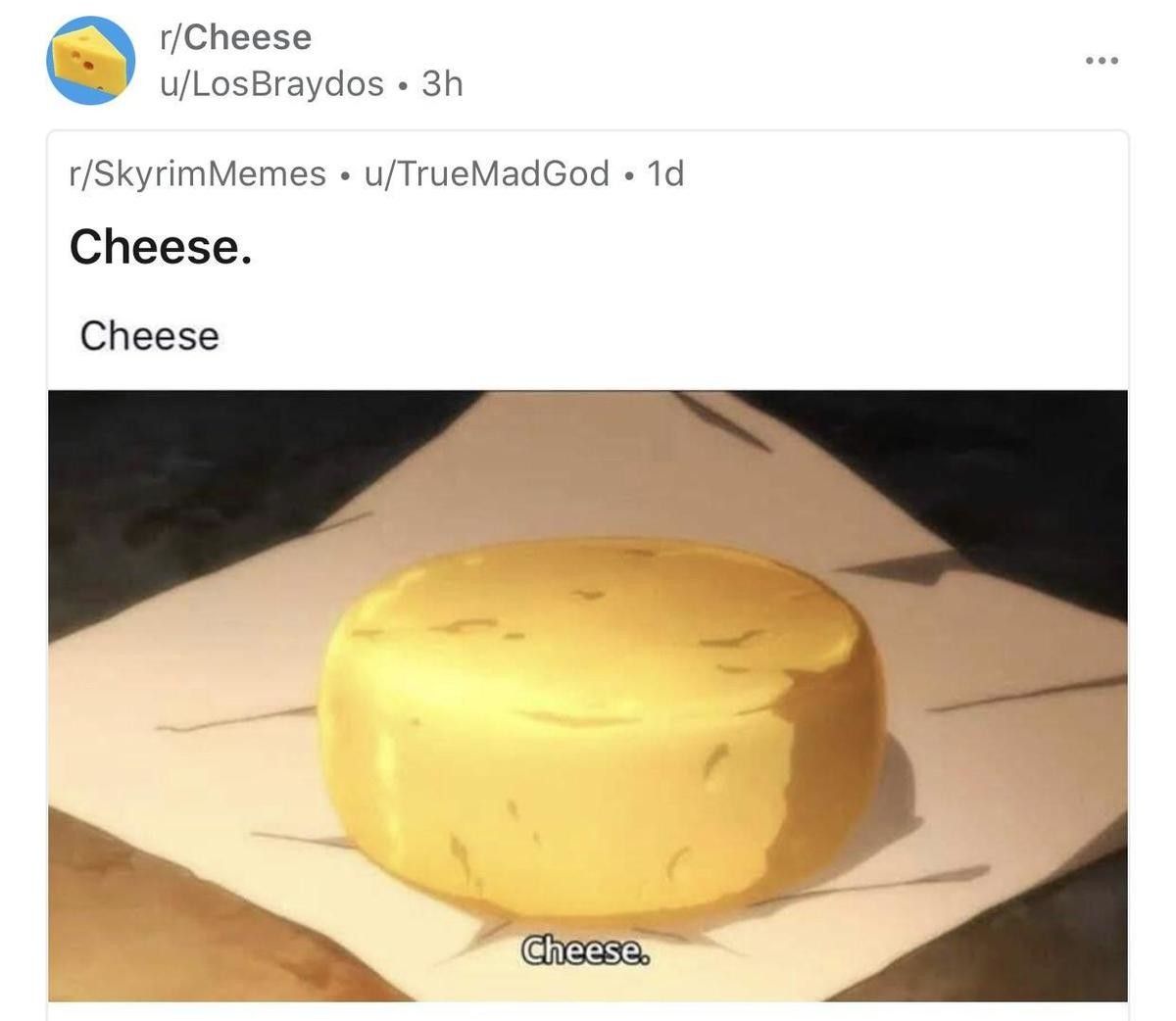 Cheese