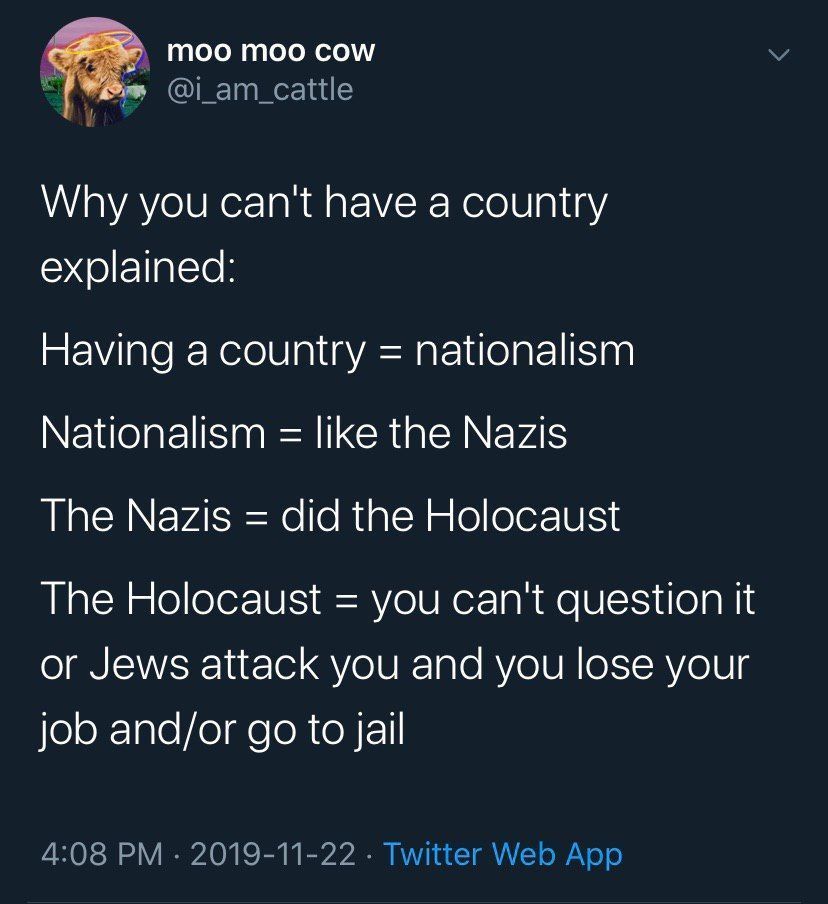 You get oy vey'd