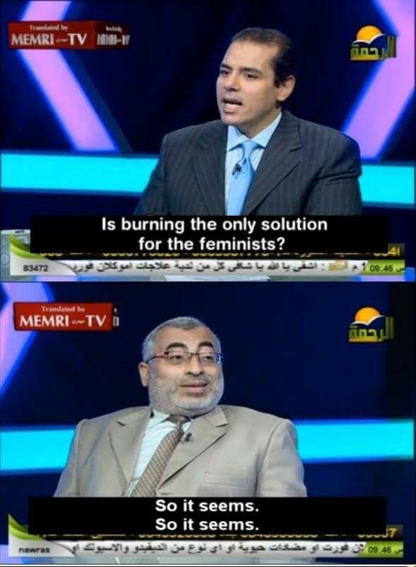 so it seems