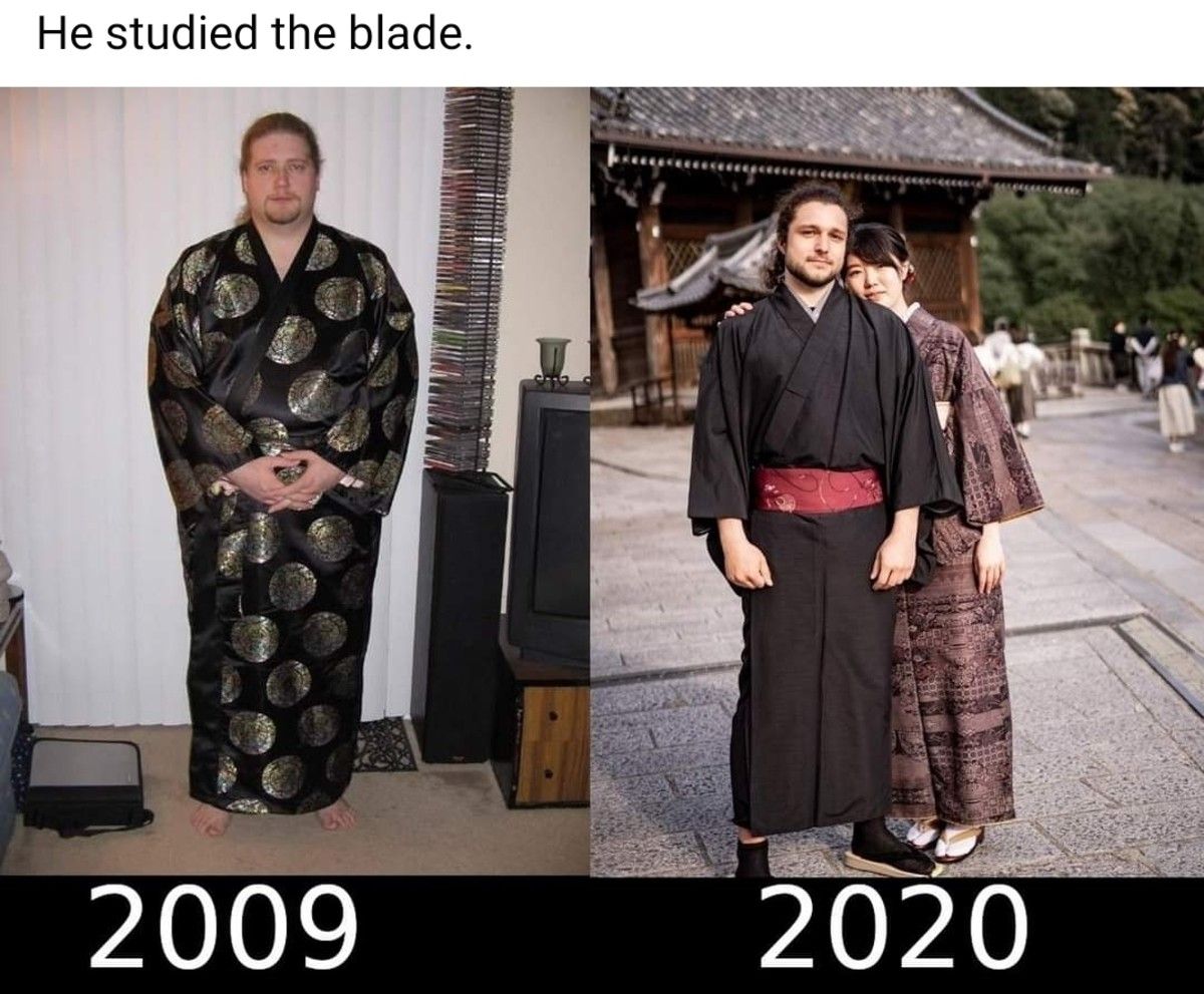 studying the blade... paid off???