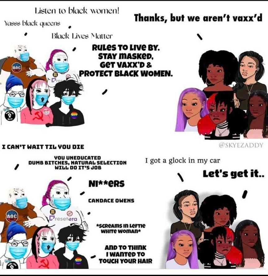 Guess they're blacks anymore