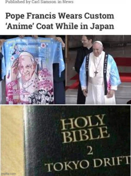 I have the power of god, anime, and family on my side.