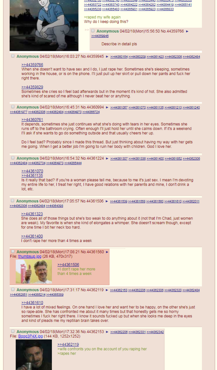 A weird mix of funny and horrible
