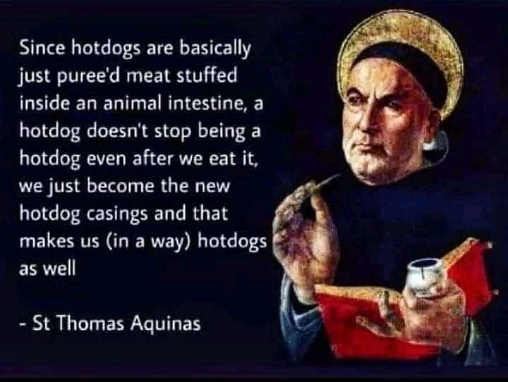 we are all the hotdog
