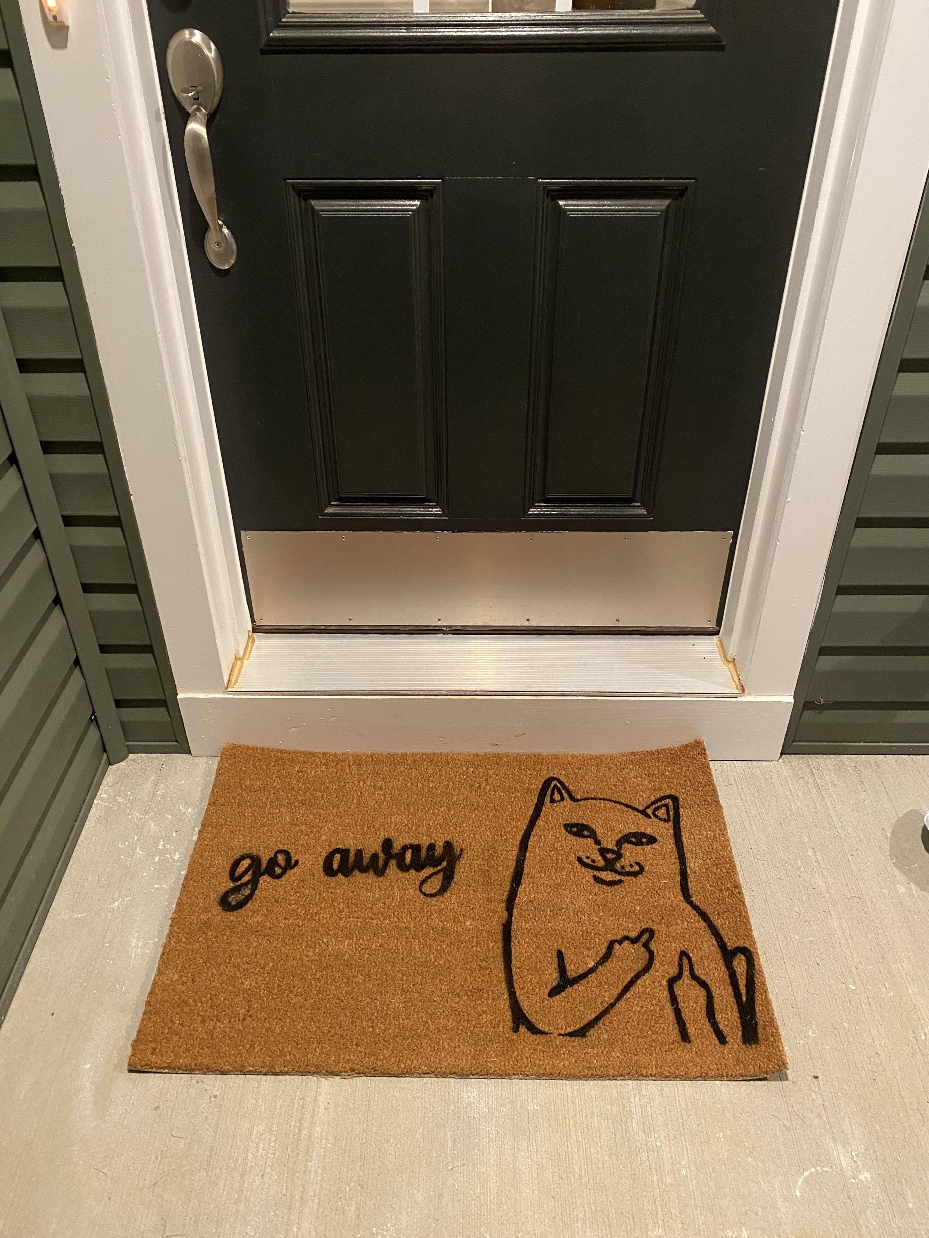 New house = new welcome mat
