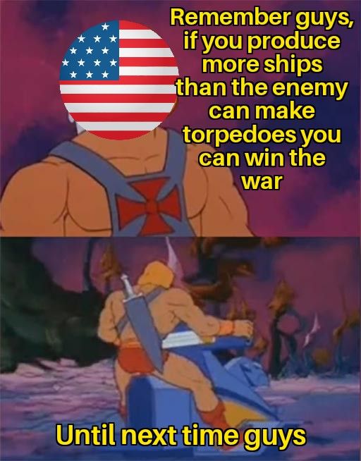 Liberty Ships were crap, but were very useful crap.
