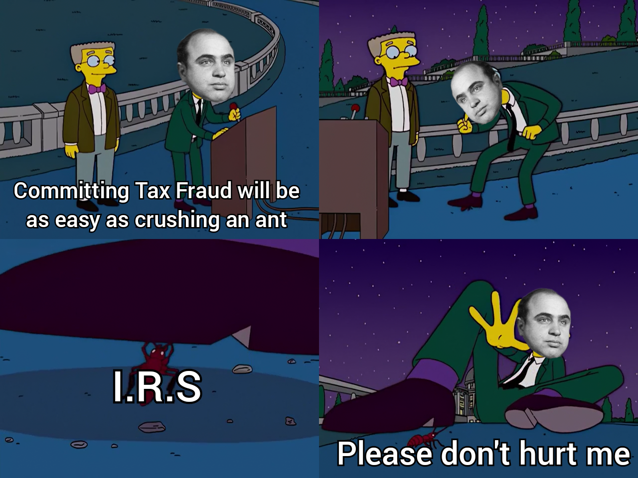 Remember kids, pay your taxes