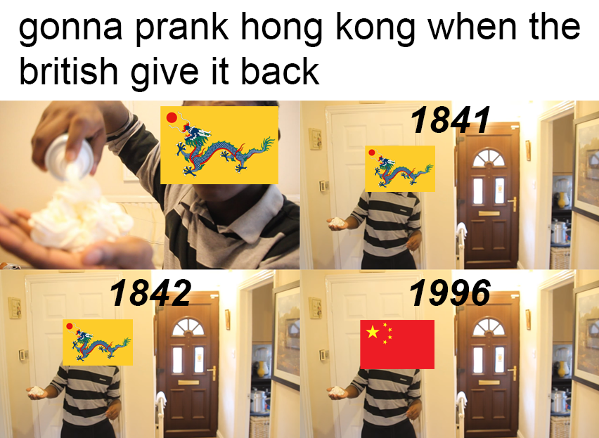 Two opium wars, a 99 year lease, some more wars and over 45 years of the PRC later...
