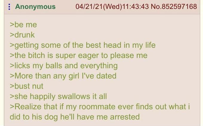 Anon likes animals