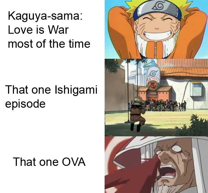 That OVA be wildin' ngl