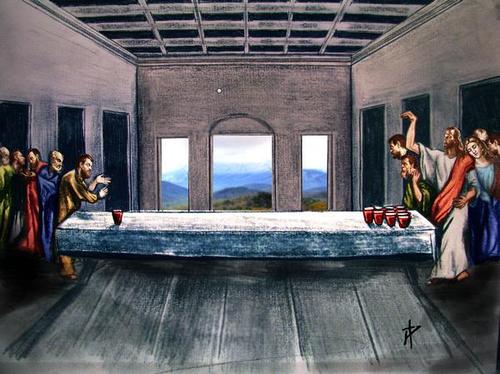 The last beer pong