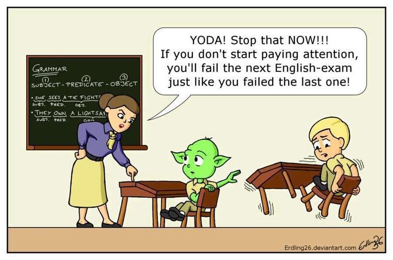 At school