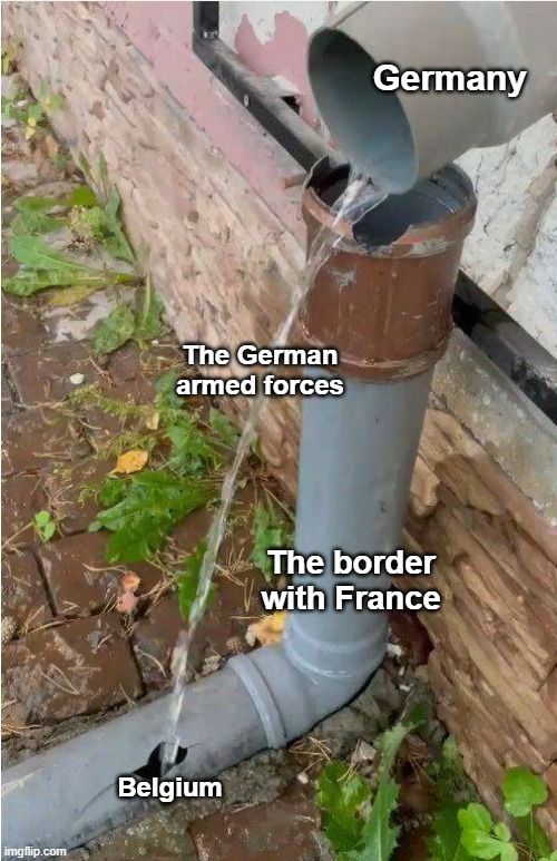 The Schlieffen Plan turned out to just be a pipe dream