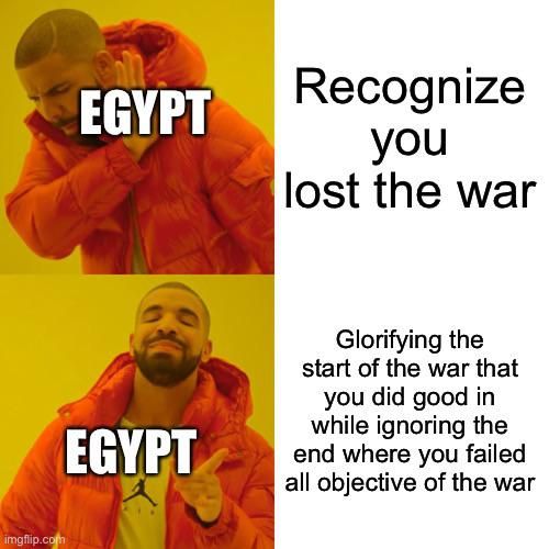 Egypt coping with their lost in the yom kippur war