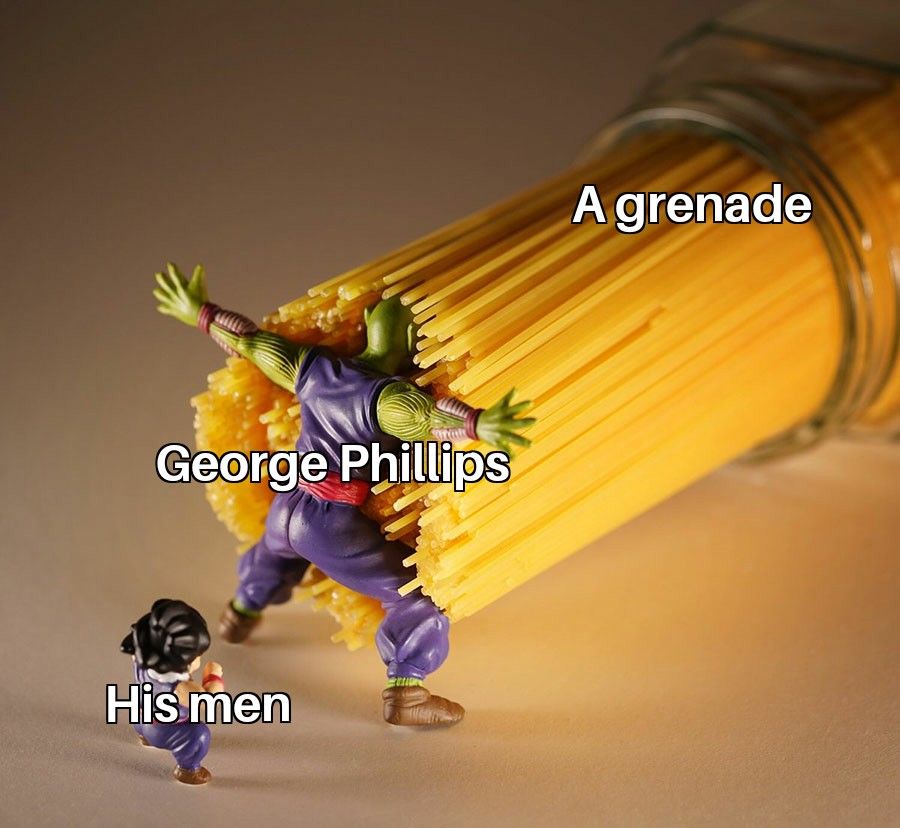 Making a meme about every WW2 Medal of Honor recipient in alphabetical order by last name day 409 George Phillips