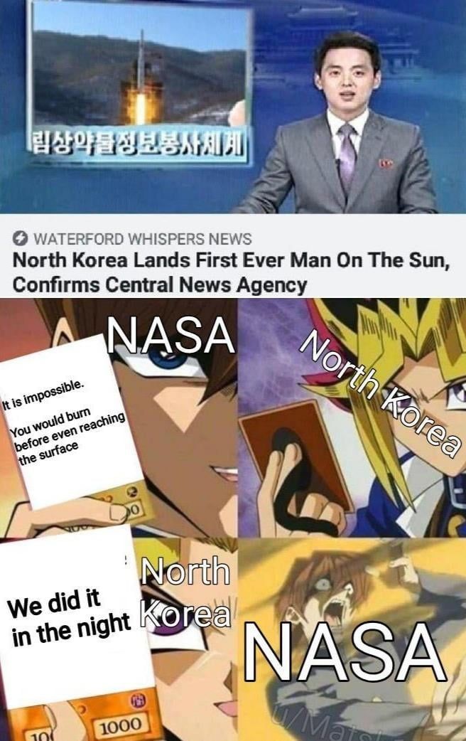 NASA vs North Korea