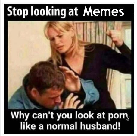 Stop looking at memes.