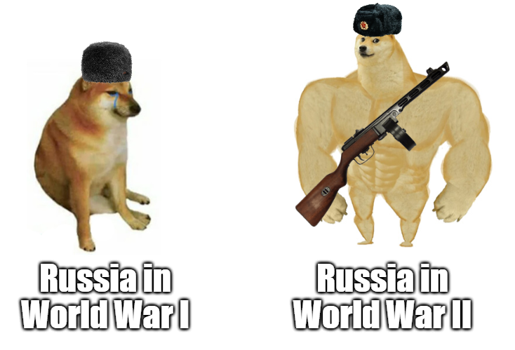 Russia changed a bit between the wars