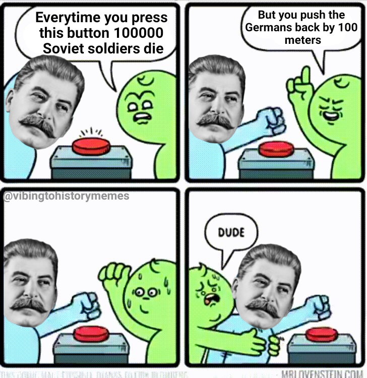 Stalin has no chill