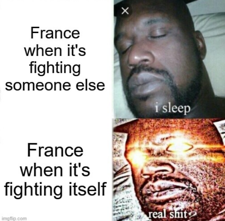 The French really hate each other huh