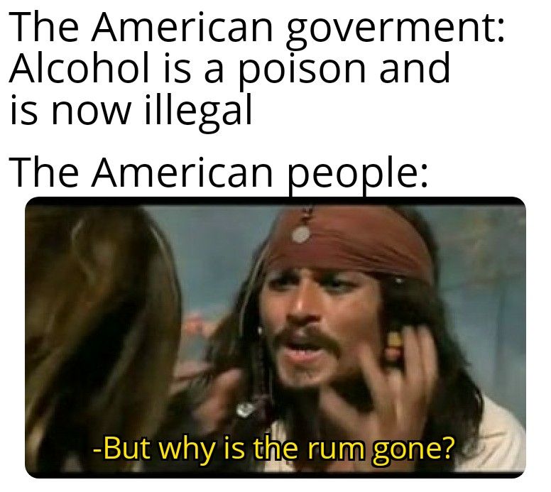 Bring back the prohibition in 2020