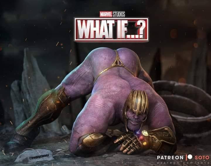 how would the Infinity War have ended if Thanos were a stripper?