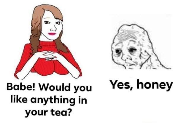 Don't upvote if you add milk to your tea