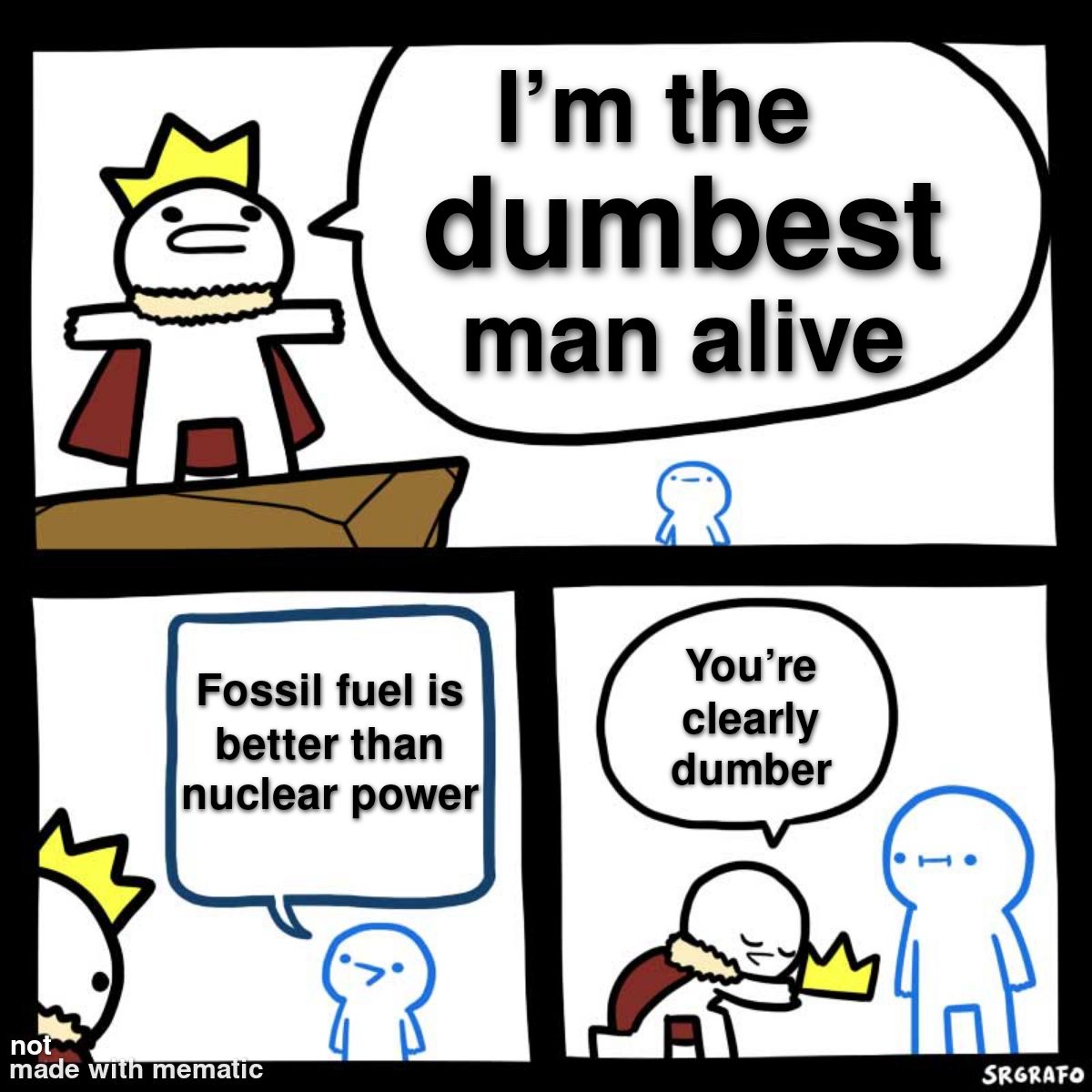 Green>Nuclear>>>>>>Fossil