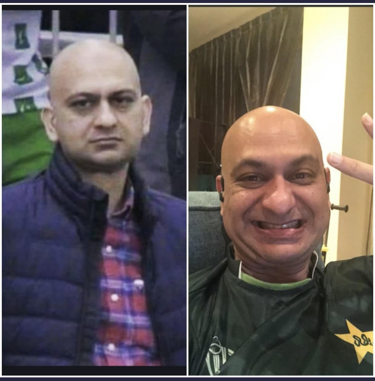 Look how happy he is after Pakistan beat India