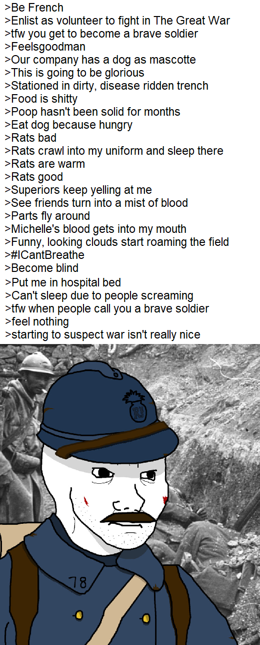 tfw Germans had fancy trenches