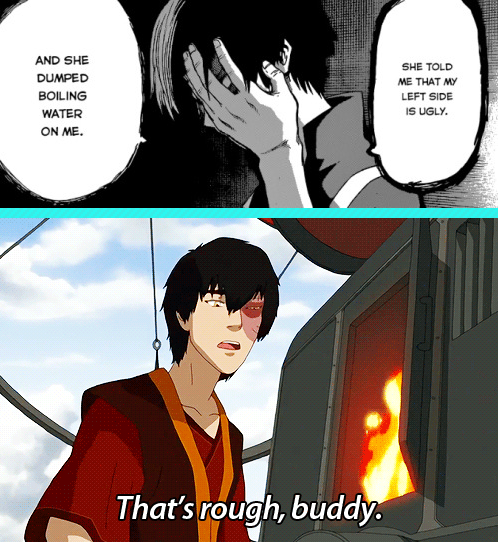 Is it accurate to say that Todoroki is a rip-off of Zuko?