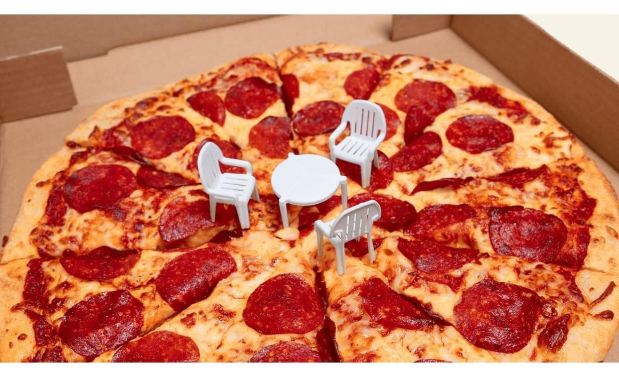 finally, pizza chairs