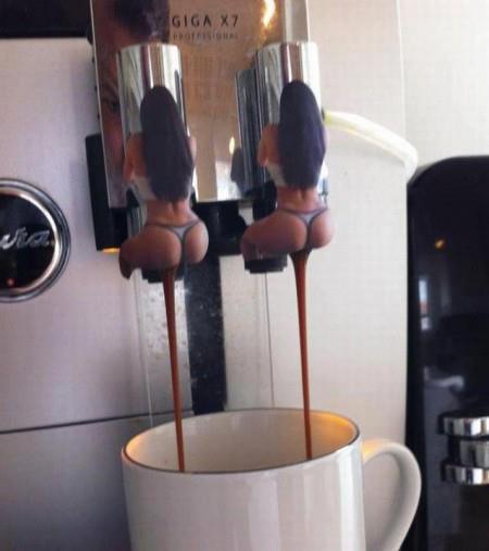 Coffee anyone? It's Two girls one mug...