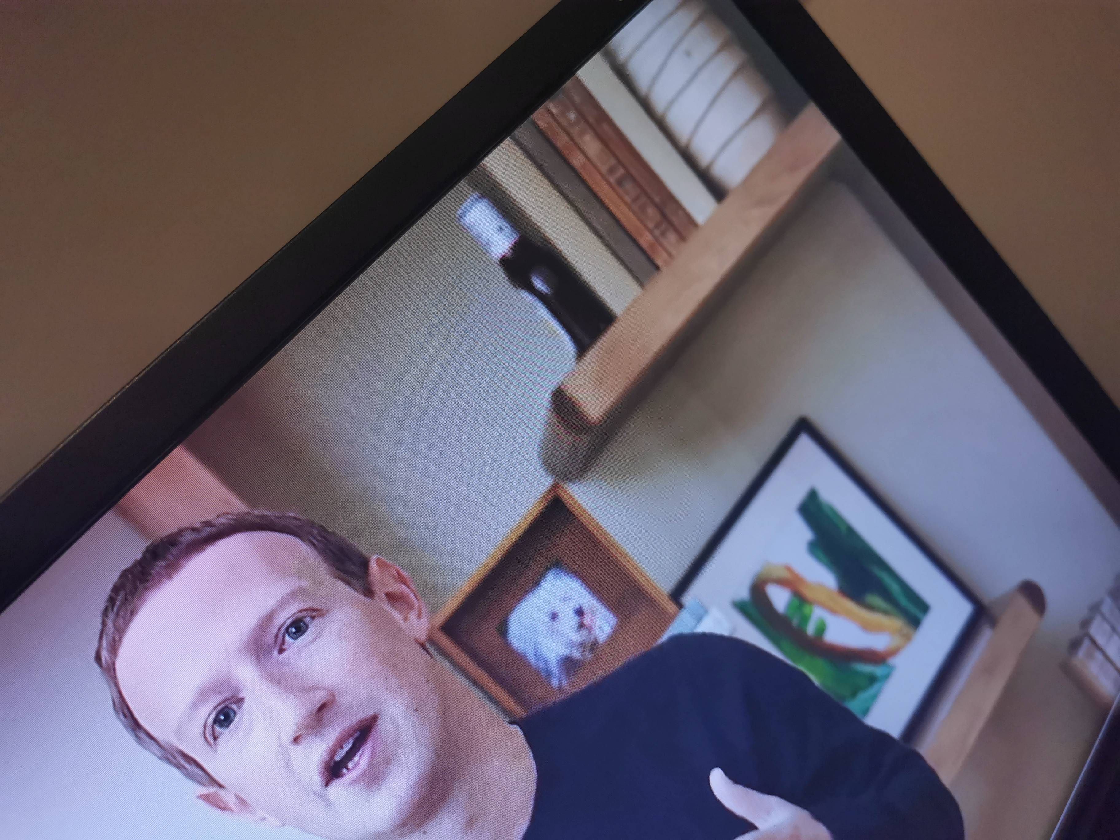 Mark Zuckerberg is using BBQ sauce as a book stopper