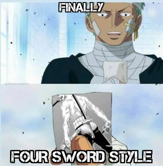 Vier Schwerter Stil