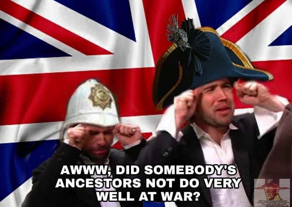 When somebody starts droning on about the evils of colonialism