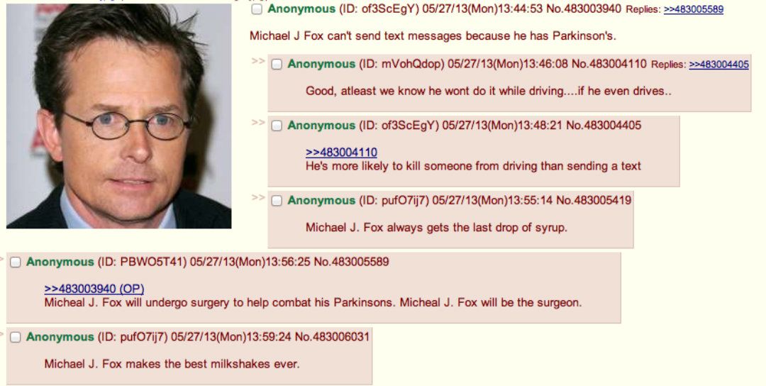Parkinson is a slow way to go u..u