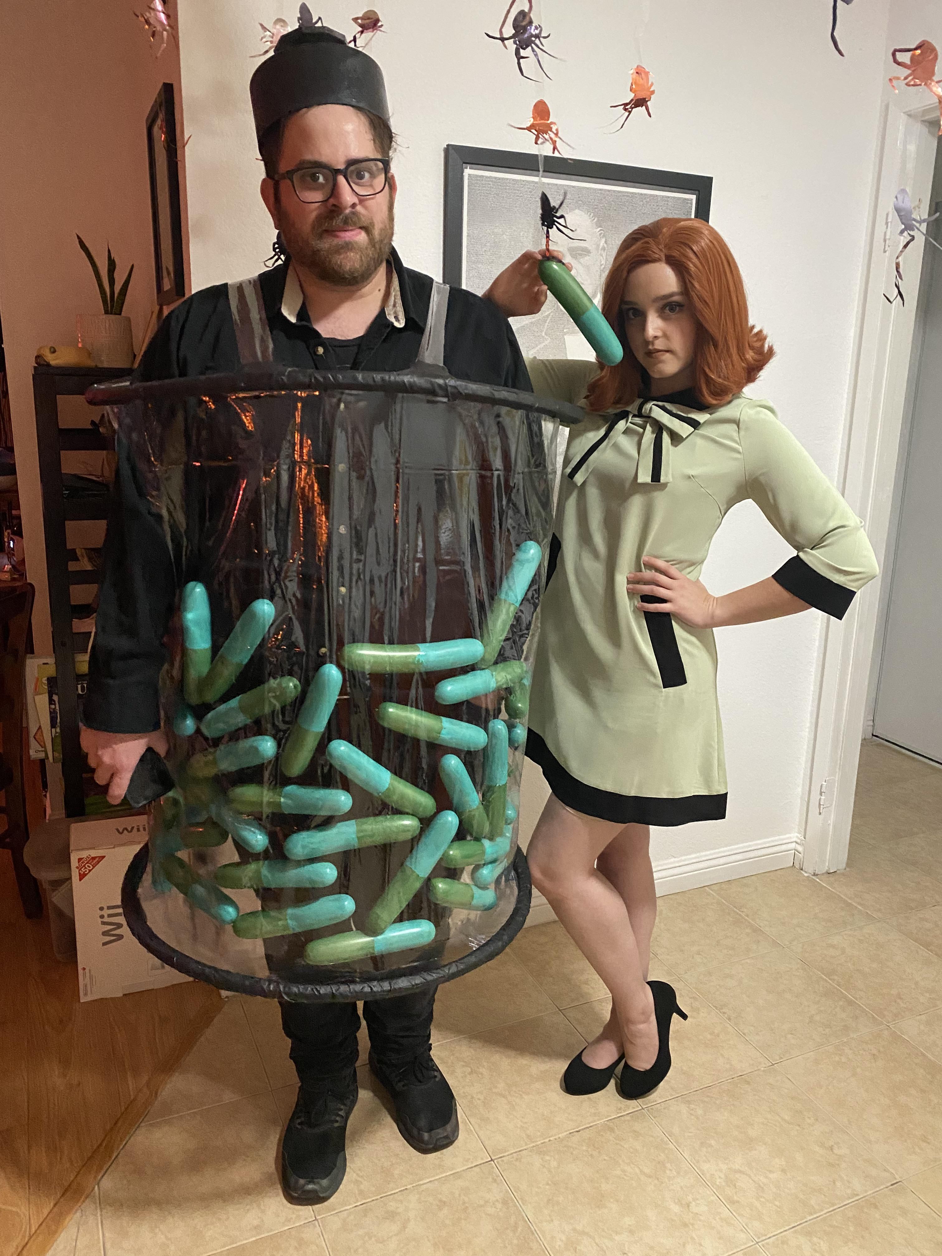 Girlfriend wanted to do a couples costume from Queen’s Gambit