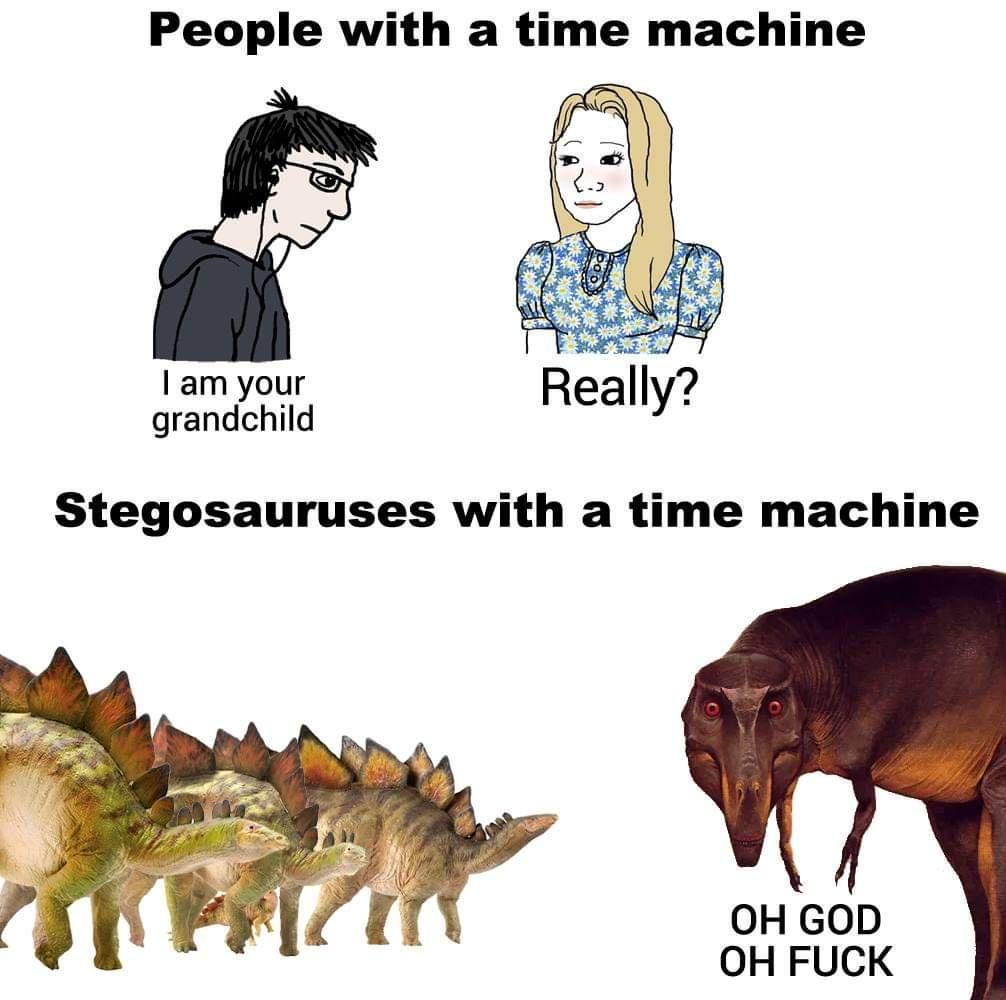 Haha, thagomizer go slap slap